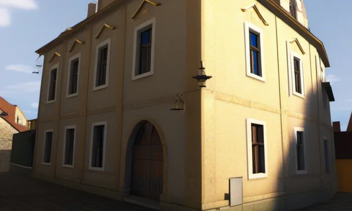 Měšťanský dům (Tábor, 1000149677) – iluminace