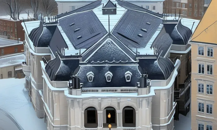 Městské divadlo Karlovy Vary – zima