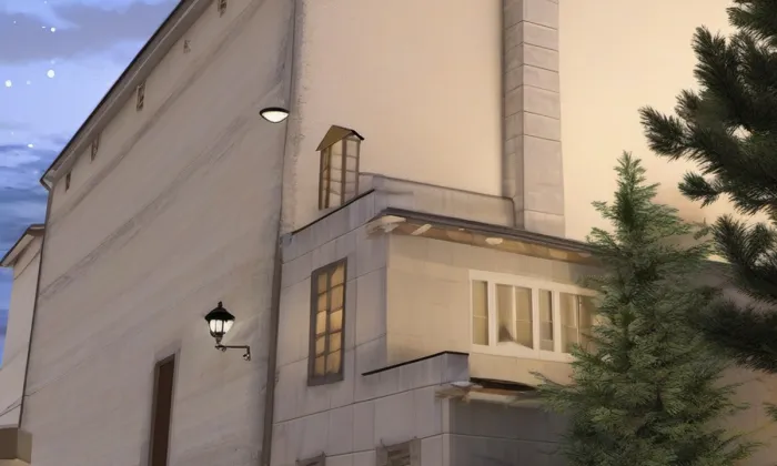 Městské divadlo Turnov – noc