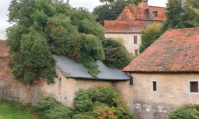 Městské opevnění – podzim