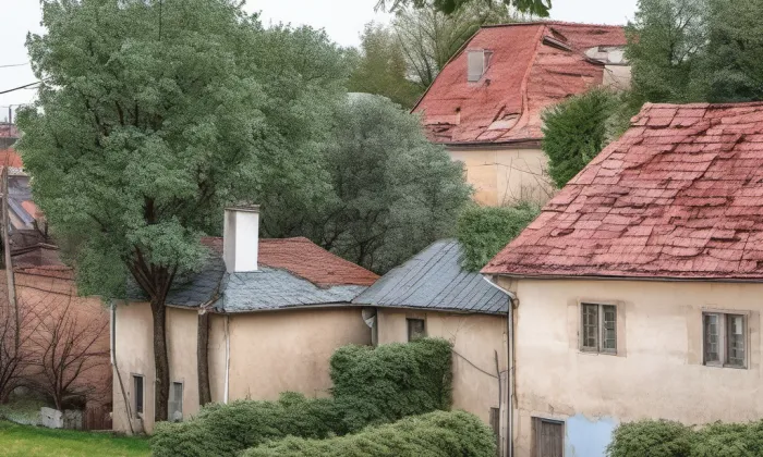 Městské opevnění – zima