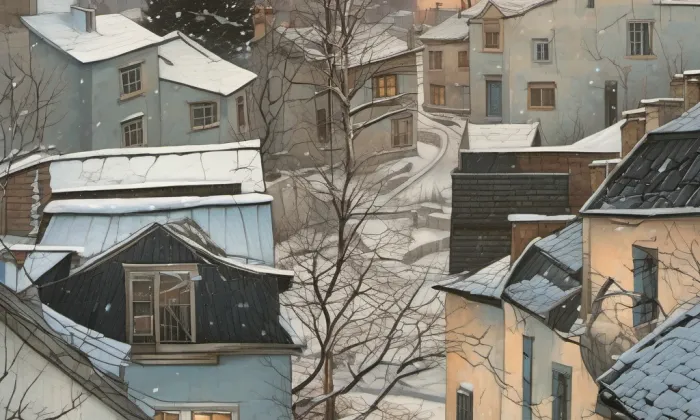 Městské opevnění (Dvůr Králové) – zima