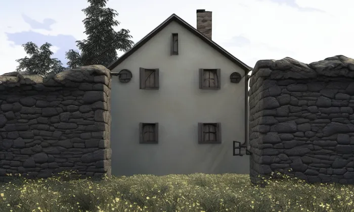 Městské opevnění (Horšovský Týn) – noc