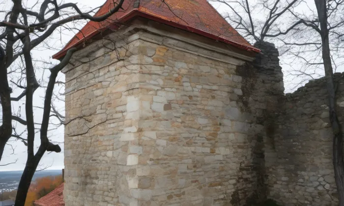 Městské opevnění v Žatci – podzim