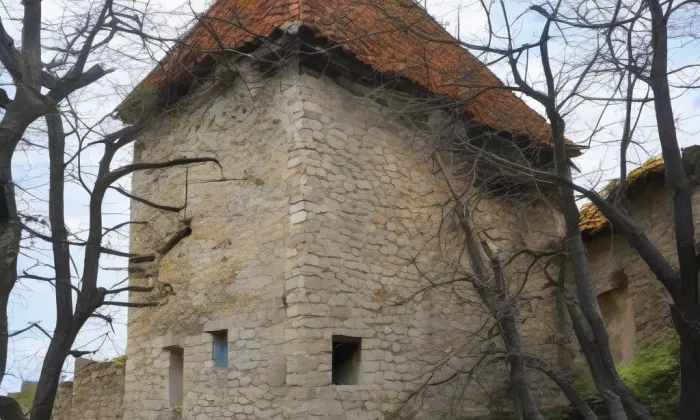 Městské opevnění v Žatci – léto