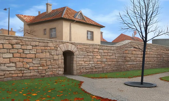 městské opevnění v Uherském Hradišti – podzim