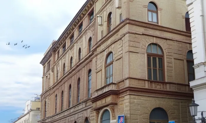 Městská spořitelna pražská v Rytířské ulici – jaro