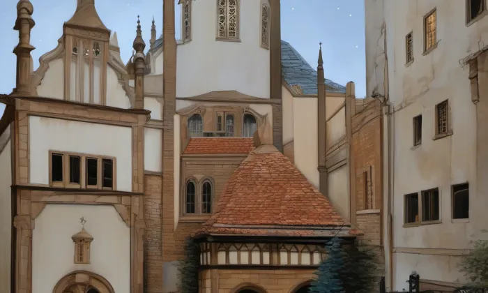 Maiselova synagoga – noc