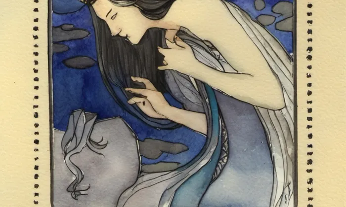 Malé Kolo – akvarel