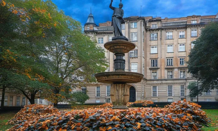 Medvědí kašna – podzim