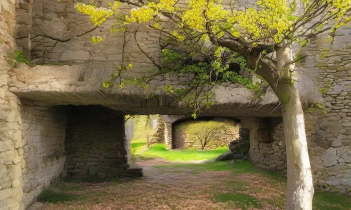 Milštejn – jaro