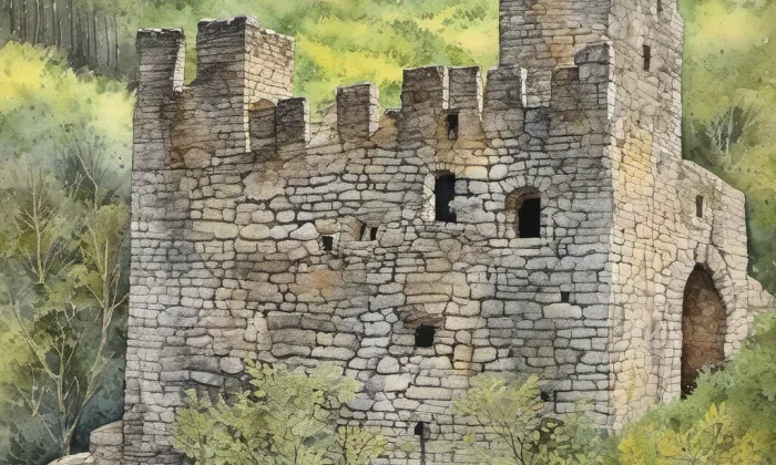 Mitrov – akvarel