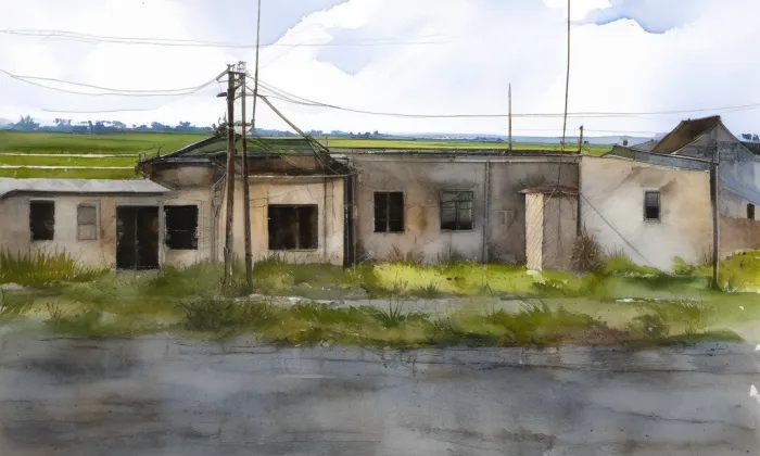 MO-S 5 Na trati – akvarel