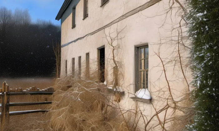 Mrázovský mlýn – zima