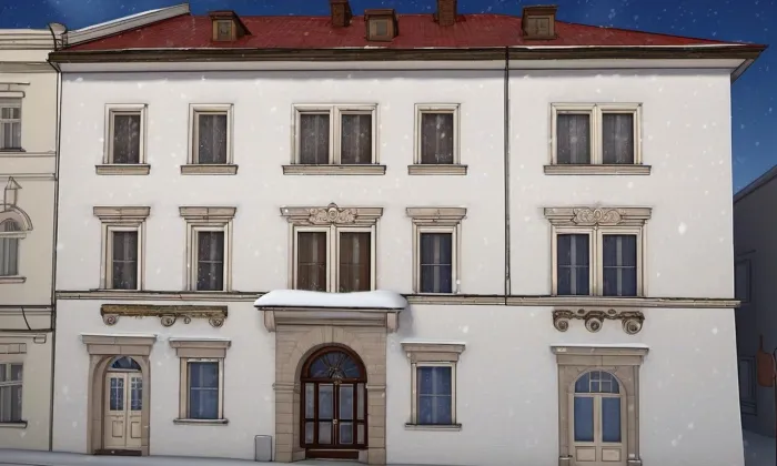 Náměstí Republiky 10 – zima