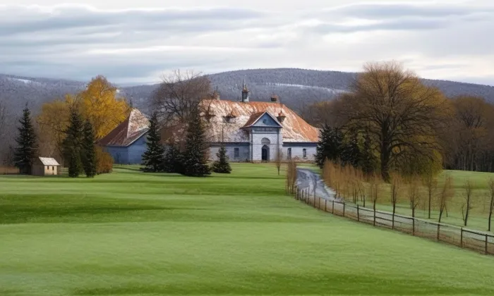 Nová Louka – zima
