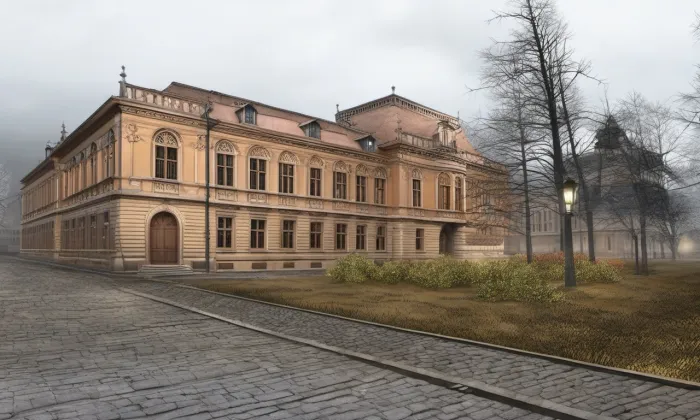 Nová radnice (Josefov) – noc