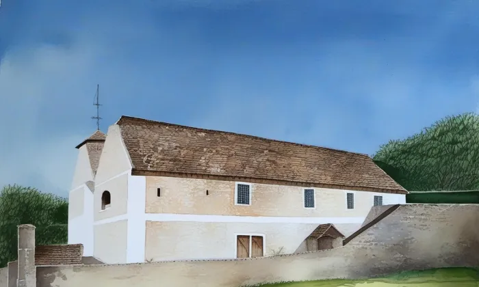 Přítoky – akvarel