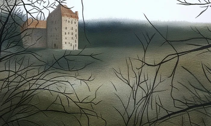 Přemilovice – akvarel