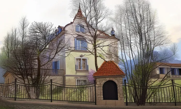Püschnerova vila – jaro