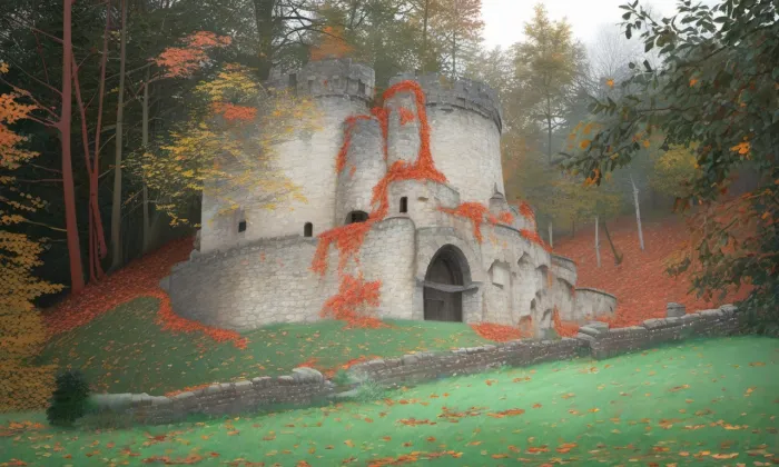 Pařez – podzim