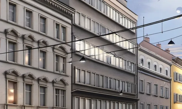 Palác Letná – noc
