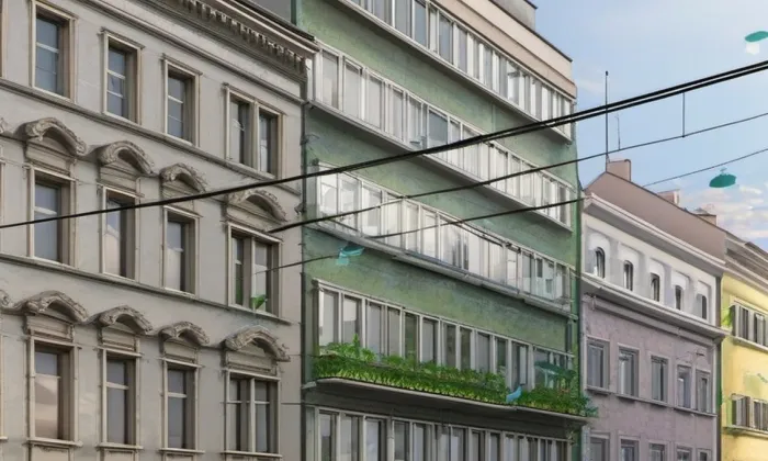 Palác Letná – jaro