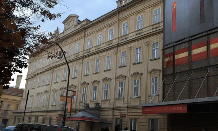 Palác Porgesů z Portheimu – podzim
