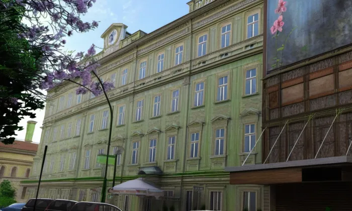 Palác Porgesů z Portheimu – jaro