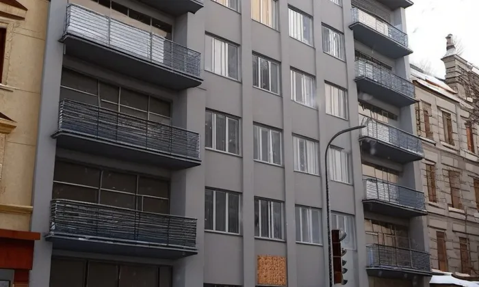 Palác YWCA – zima