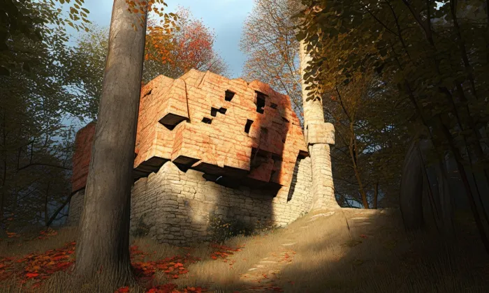 Palliardiho hradisko – podzim