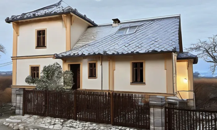 Památník Leoše Janáčka (Hukvaldy) – noc