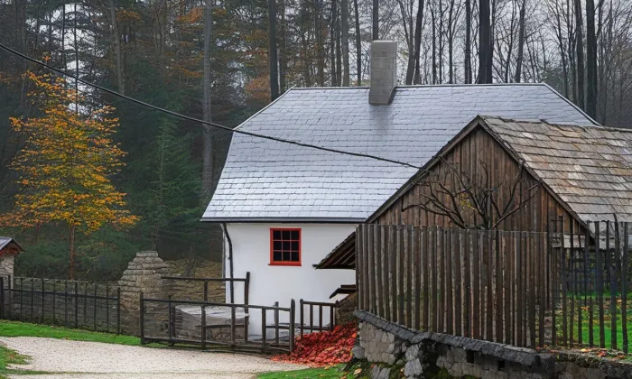 Panský mlýn (Starosedlský Hrádek) – podzim