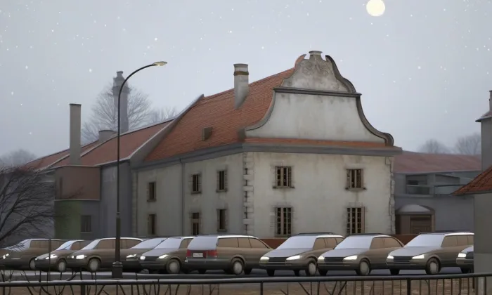Panský pivovar – noc