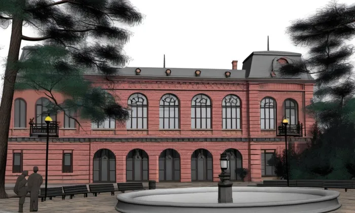 Pavlínin dvůr – noc