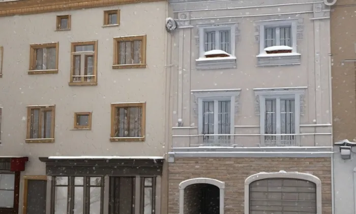 Pernštýnské náměstí 48 – zima
