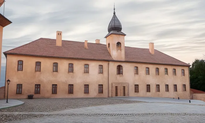 Piaristické gymnázium, muzeum – noc