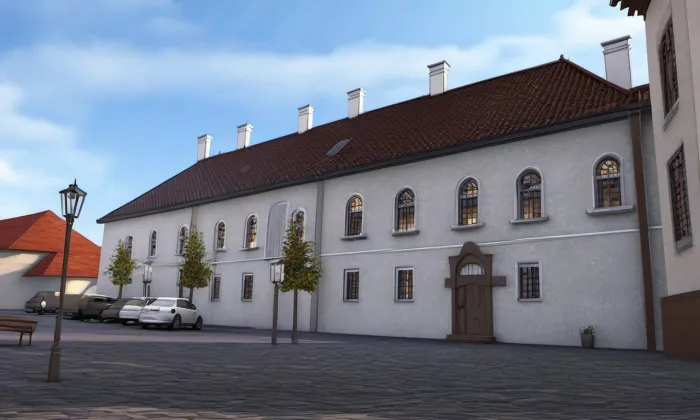 Piaristická kolej v Litomyšli – noc