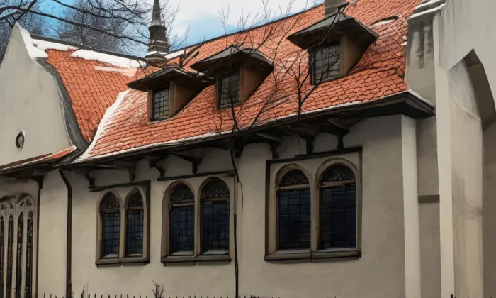 Pinkasova synagoga – zima
