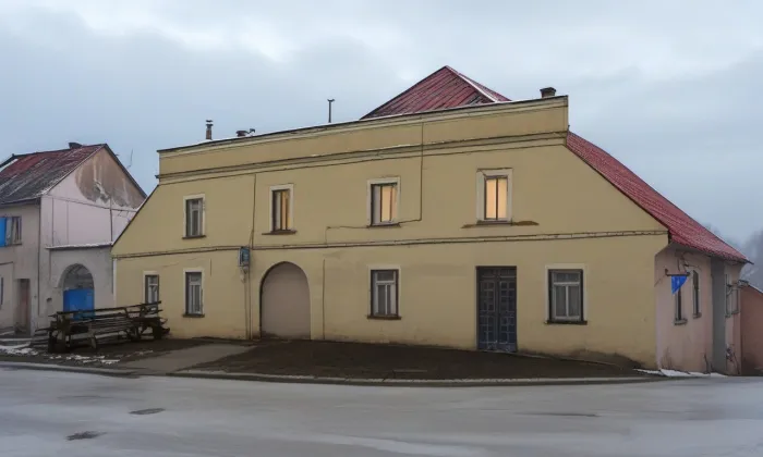 Pivovar (Lišov) – zima