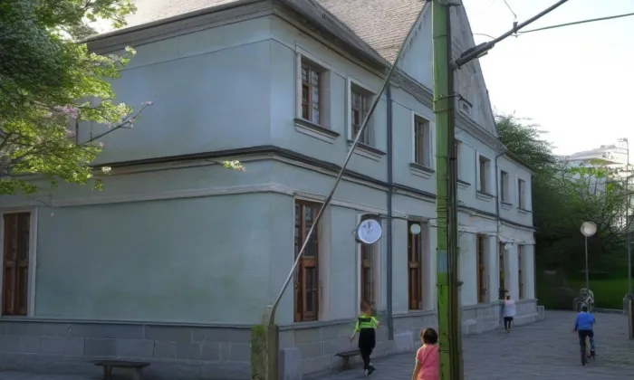 Plzeň zastávka – jaro