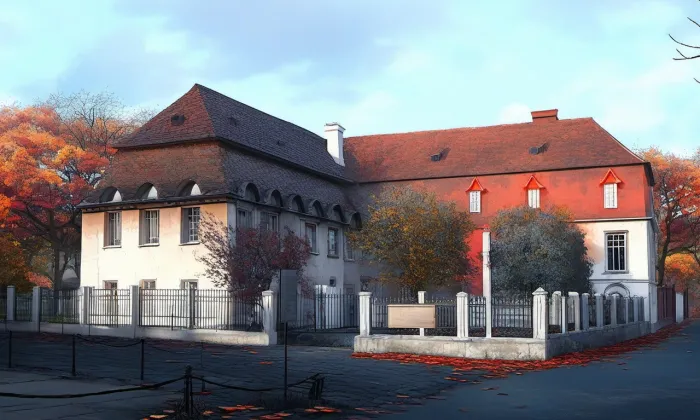 Poštovní dvůr – podzim