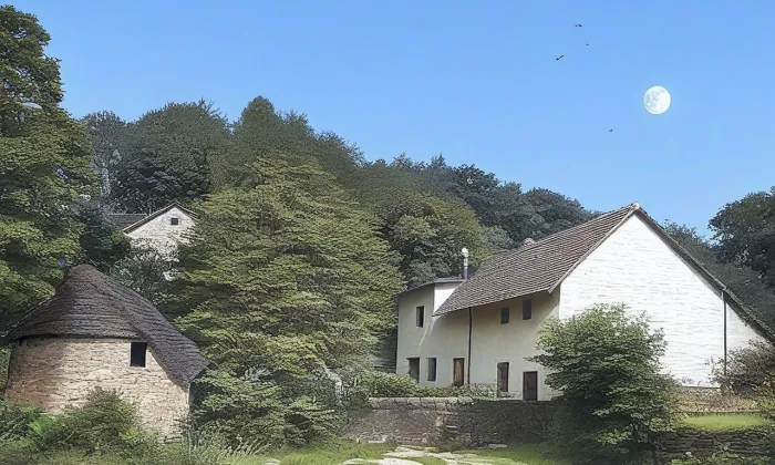 Podhajský mlýn – noc
