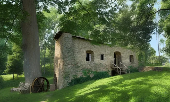 Podhrázský mlýn – léto