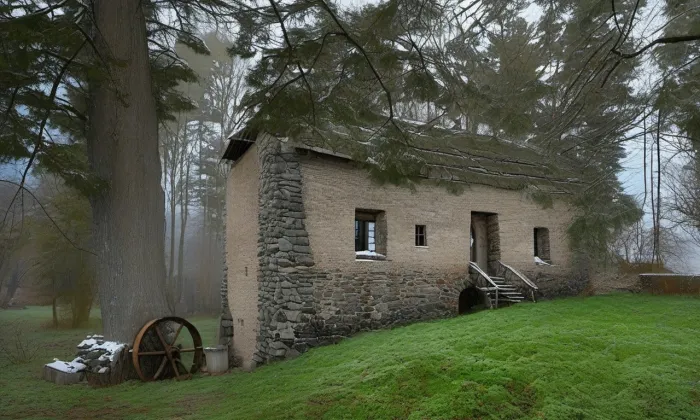 Podhrázský mlýn – zima