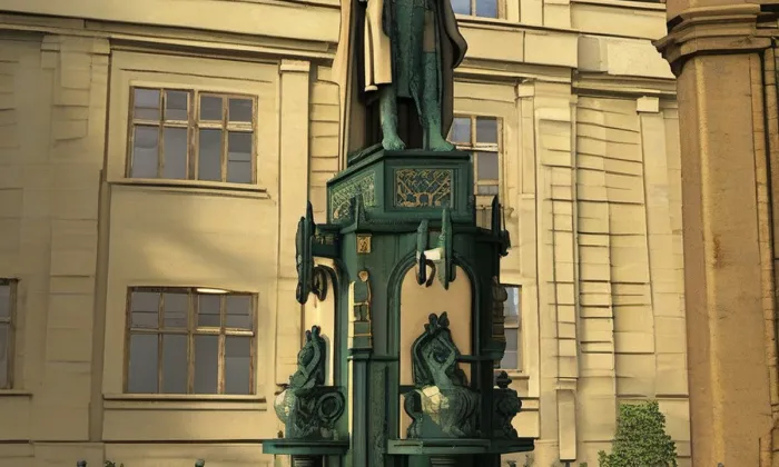 Pomník Karla IV. – léto