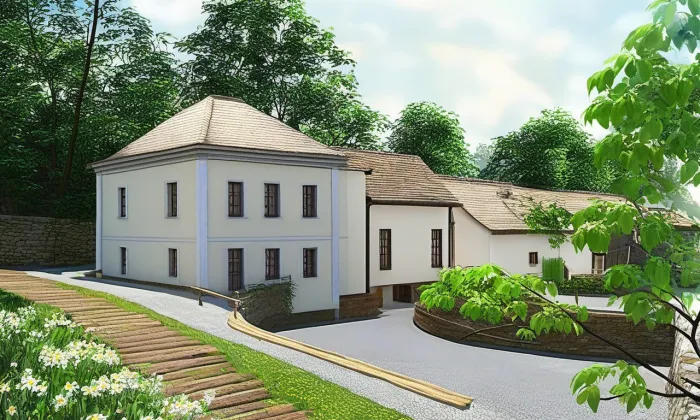 Práčský mlýn – jaro