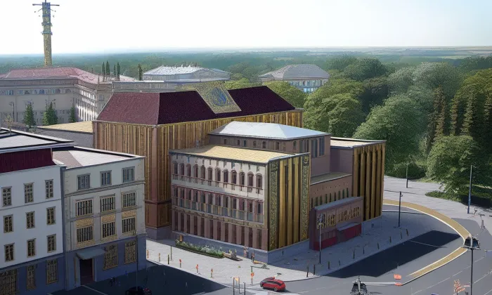 Průmyslové muzeum – iluminace