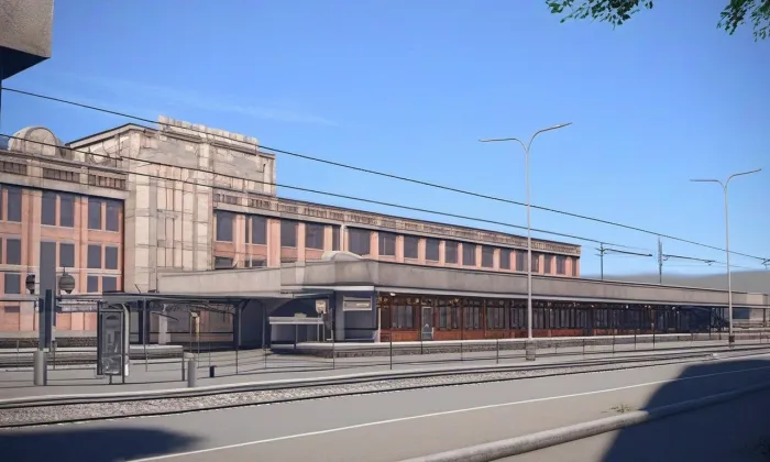 Praha-Smíchov – noc