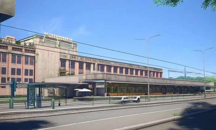Praha-Smíchov – léto